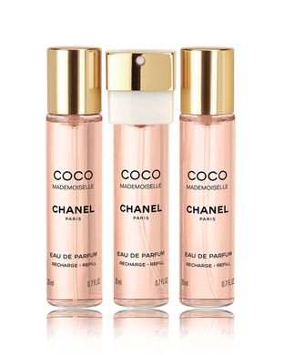 Chanel, Coco Mademoiselle, woda perfumowana, spray, wkład 3-20 ml