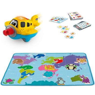 Chicco, Edu4you, Poznaj Świat - baw się i koduj, mata edukacyjna
