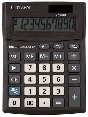 Citizen Systems, kalkulator biurowy, CMB1001-BK 10-cyfrowy, czarny