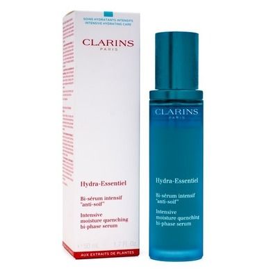 Clarins, Hydra essentiel intensive bi-phase serum, serum dwufazowe do twarzy, 50 ml