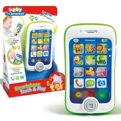 Clementoni, Baby Clementoni, smartfon dotykowy, zabawka interaktywna