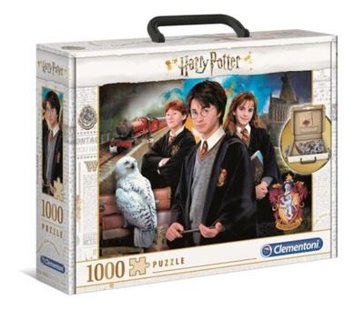 Clementoni, Harry Potter, Walizka, puzzle, 1000 elementów