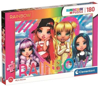 Clementoni, Rainbow High, puzzle, 100 elementów