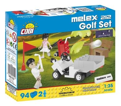 Cobi, Cars Melex 212 Golf Set, 94 elementy