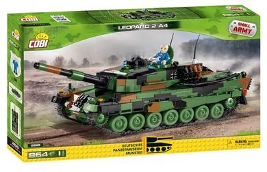 Cobi, Small Army, Leopard 2 A4, klocki, 864 elementów