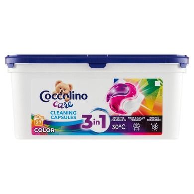 Coccolino, Care Caps, kapsułki do prania, 3in1, 27 prań, color, 467g
