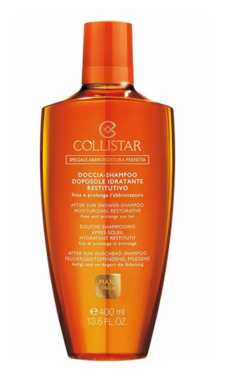 Collistar, After Sun Shower Shampoo Moisturizing Restorative Maxi Size, żel pod prysznic i szampon, 400 ml