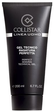 Collistar, Perfect shaving technical Gel, Żel techniczny - perfekcyjne golenie, 200 ml