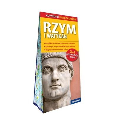 Comfort! map. Rzym i Watykan 2w1 przewodnik i mapa