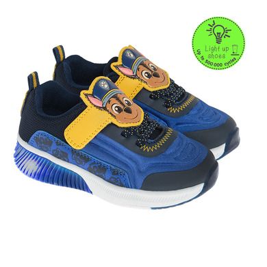 Cool Club, Buty sportowe chłopięce, niebieskie, świecąca podeszwa, Psi Patrol