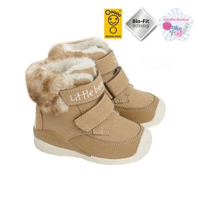 Cool Club, Buty zimowe chłopięce, pachnące, brązowe, ocieplane, podeszwa Bio-Fit