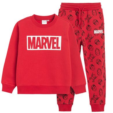 Cool Club, Dres chłopięcy, czerwony, Marvel Super Heroes