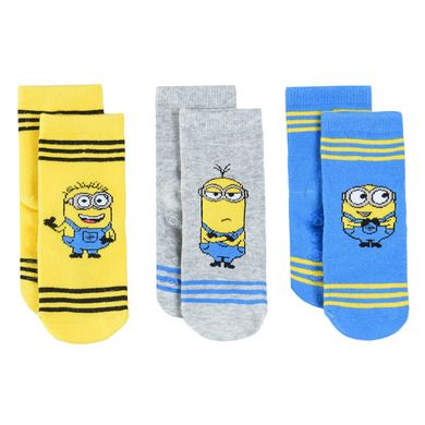 Cool Club, Skarpetki chłopięce, mix, Minionki, zestaw, 3 szt.