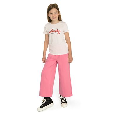 Cool Club, Spodnie dresowe dziewczęce, culotte, różowe