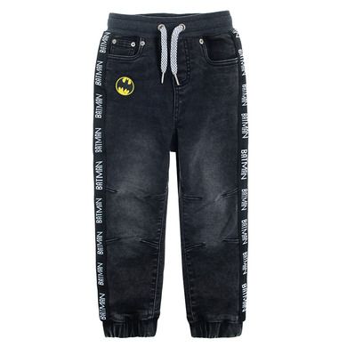 Cool Club, Spodnie jeansowe chłopięce, czarne, Batman