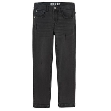 Cool Club, Spodnie jeansowe chłopięce, regular, czarne
