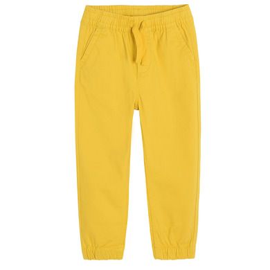 Cool Club, Spodnie materiałowe chłopięce, żółte