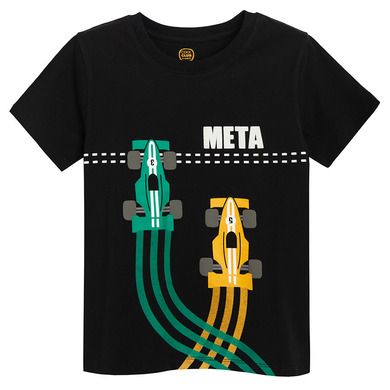 Cool Club, T-shirt chłopięcy, czarny