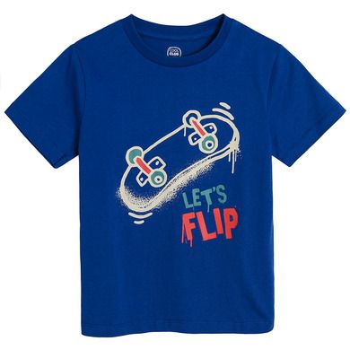 Cool Club, T-shirt chłopięcy, granatowy