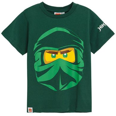 Cool Club, T-shirt chłopięcy, zielony, LEGO Ninjago
