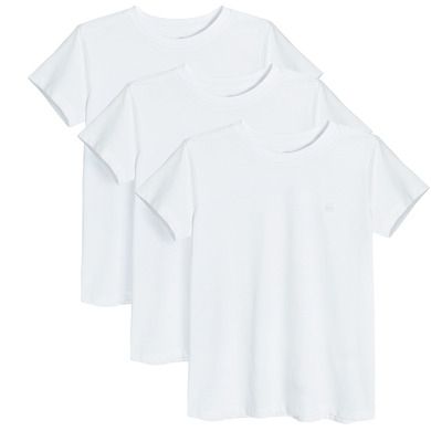 Cool Club, T-shirt dziewczęcy, biały, zestaw, 3 szt.