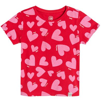 Cool Club, T-shirt dziewczęcy, czerwony