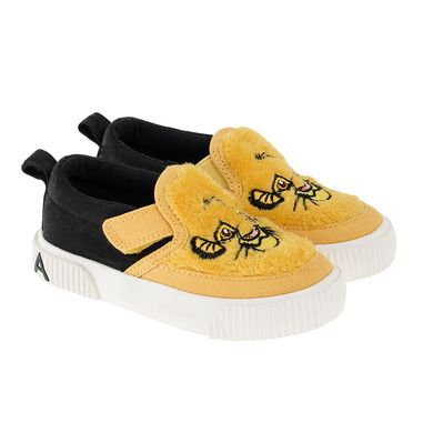 Cool Club, Trampki slip on chłopięce, żółte, Król Lew