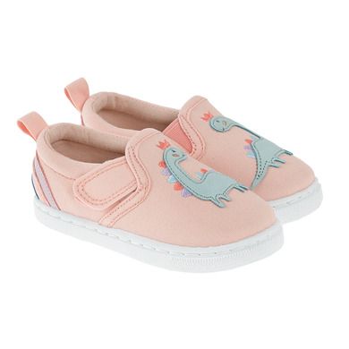 Cool Club, Trampki slip on dziewczęce, różowe