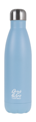 CoolPack, bidon metalowy, 500 ml, pastel blue