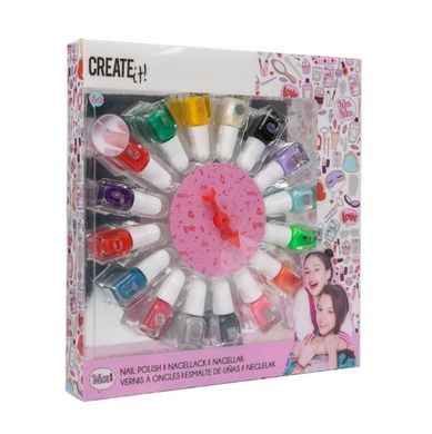 Create It! zestaw lakierów do paznokci, 16 kolorów