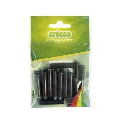Cricco, naboje atramentowe, czarne, 20 szt.