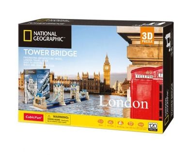 Cubic Fun, National Geographic, Tower Bridge, puzzle 3D