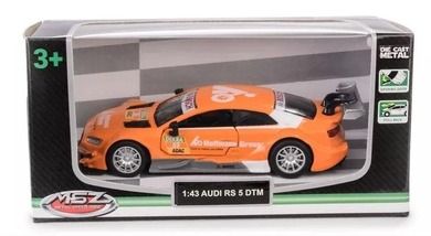 Daffi, MSZ, Audi RS 5, pojazd, pomarańczowy, 1:43