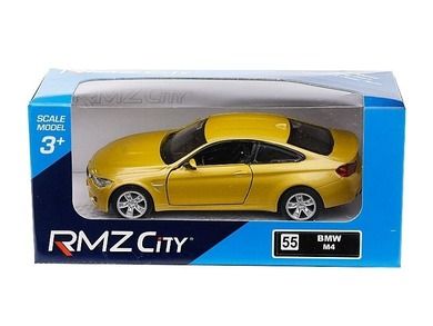Daffi, RMZ City, BMW M4 Coupe, model metalowy, złoty, 1:32