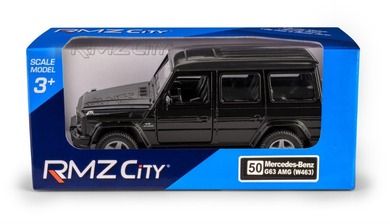 Daffi, RMZ City, Mercedes Benz G63 AMG, model metalowy, czarny, 1:35