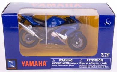 Daffi, Yamaha, motocykl, model metalowy, 1:18