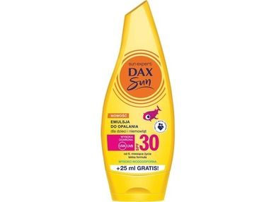 Dax Sun, emulsja do opalania dla dzieci i niemowląt SPF 30, 175 ml