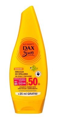 Dax Sun, emulsja do opalania dla dzieci i niemowląt, SPF50+, 175 ml