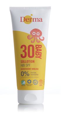 Derma Sun, Eco Baby, krem przeciwsłoneczny dla dzieci, SPF 30, 75 ml