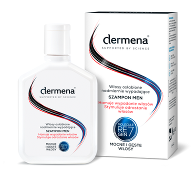 Dermena, Hair Care, Men, szampon hamujący wypadanie włosów, 200 ml