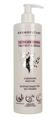 Dermofuture Precision, Ultra Soothing, Protect&Repair, żel do twarzy oczyszczający, 400 ml