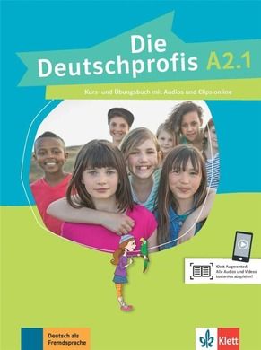 Die Deutschprofis A2.1 Kursbuch + Ubungsbuch + audio online