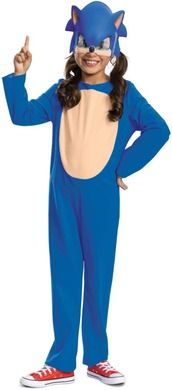 Disguise, Sonic the Hedgehog, strój dla dzieci, 109-126 cm, 4-6 lat