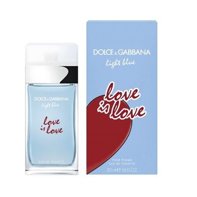 Dolce&Gabbana, Light Blue Love Is Love, Pour Femme, woda toaletowa, spray, 50 ml