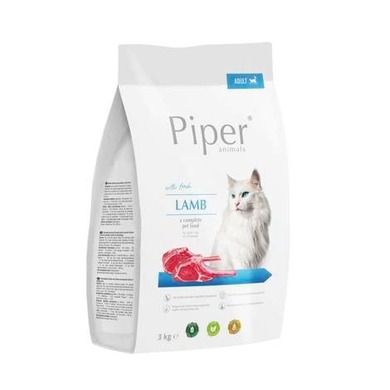 Dolina Noteci, Piper Animals, karma sucha dla kota, ze świeżą jagnieciną, 3 kg