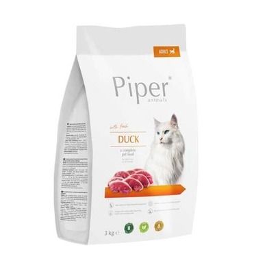 Dolina Noteci, Piper Animals, karma sucha dla kota, ze świeżą kaczką, 3 kg