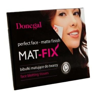 Donegal, Mat - Fix, bibułki matujące do twarzy, 50 szt.