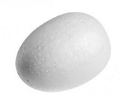 DP Craft, jajka styropianowe, 12 cm, 4 szt.