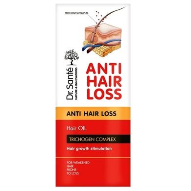 Dr. Sante, Anti Hair Loss Oil, olejek stymulujący wzrost włosów, 100 ml