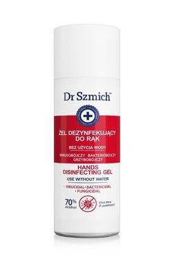Dr Szmich, żel dezynfekujący do rąk, 70% alkoholu, 100 ml